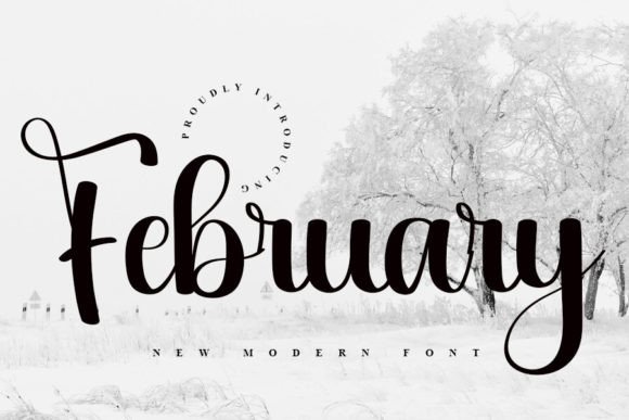 February: The Enchanting Handwritten Font for Romantic and Creative Projects