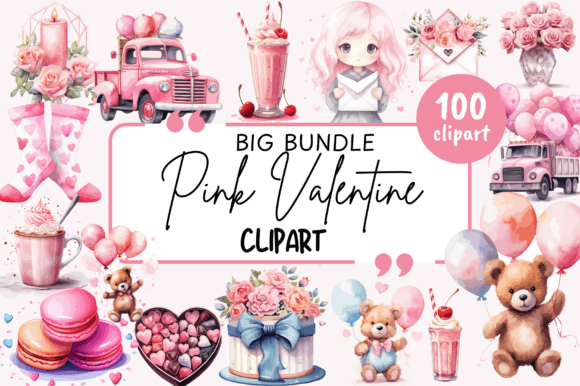 Pink Valentine’s Day Clip Art: A Creative Twist on a Timeless Celebration