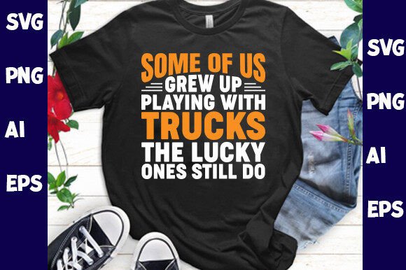 Some of Us Grew Up Playing with Trucks T: Nostalgia Meets Modern Creativity