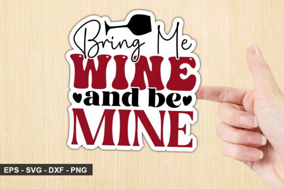 Valentine Sticker Design, Sticker SVG: Celebrate Love with Creative Digital Crafts