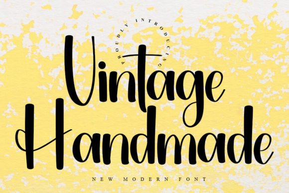 Vintage Handmade Font